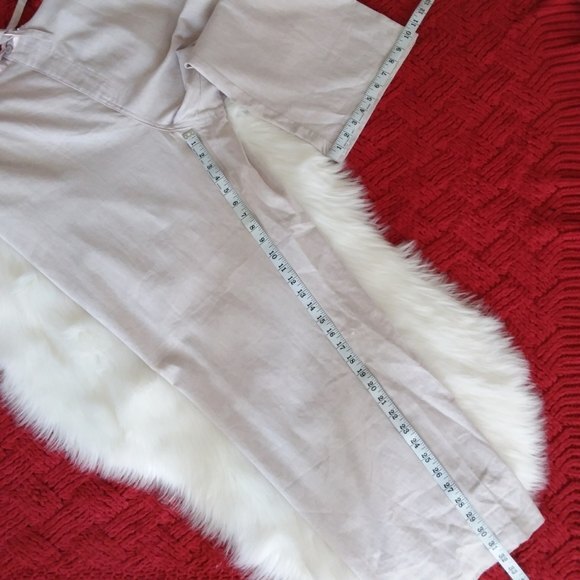 Linen Blend Pants Cubavera Khaki Elastic Adjustable Waist 3XB - Picture 5 of 9